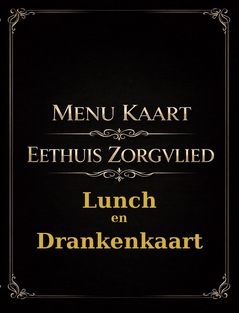 lunch en drankenkaart